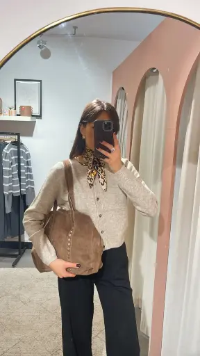 Cardigan CHLOE beige