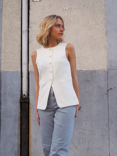 Gilet DINA beige