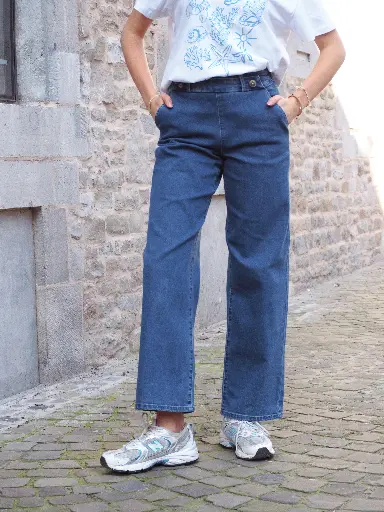 Jeans GEGGO bleu