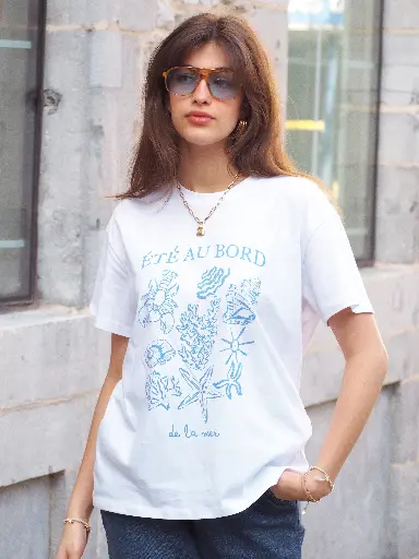 T-shirt TAYLOR (été au bord de la mer)