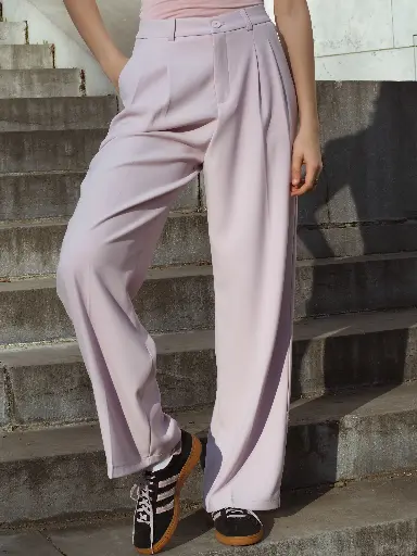 Pantalon BASTIEN rose clair