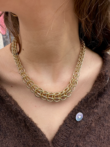 Collier OLIANA or/chaine