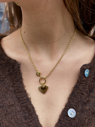 Collier ALANA or/coeur