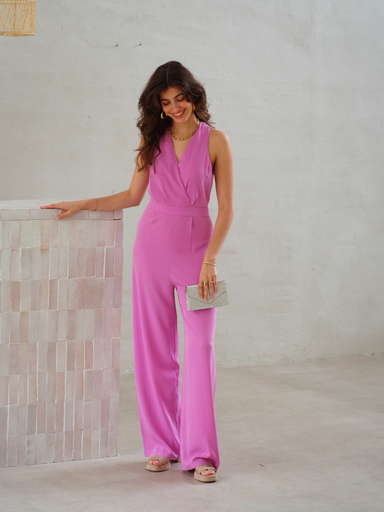 Combinaison SOLEDAD rose