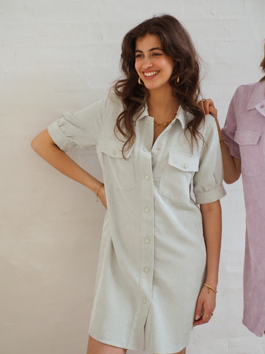 Robe ULLA vert sauge