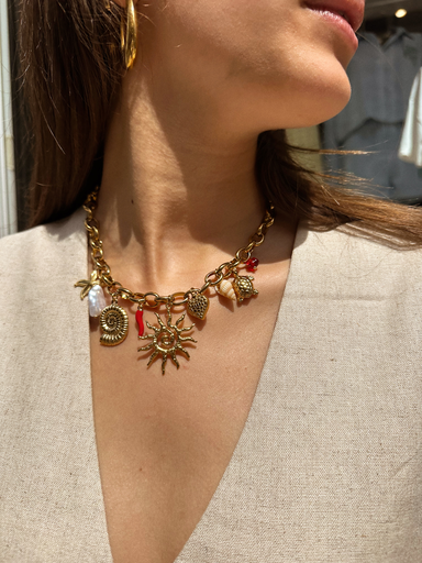 Collier COMO à charms 