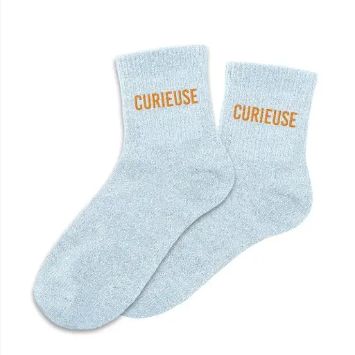 Chaussettes CURIEUSE à paillettes