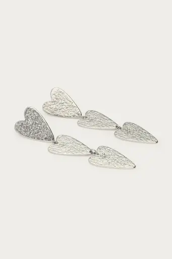 Boucles d'oreilles VALENTIN argenté
