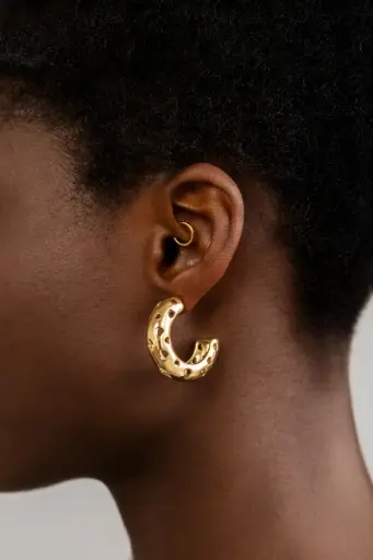 Boucles d'oreilles DANA or