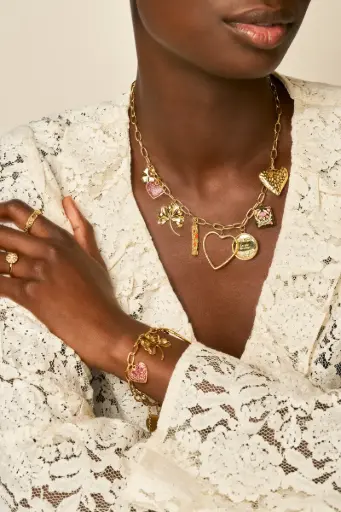 Collier ROMY à charms