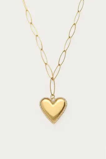 Collier LOVELY coeur/or