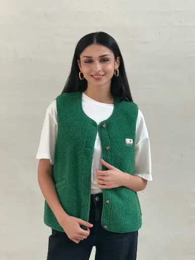 Veste sans manches BABY vert