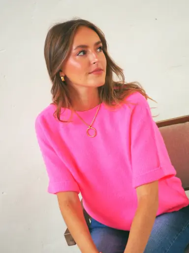 Pull ISAAC rose fluo