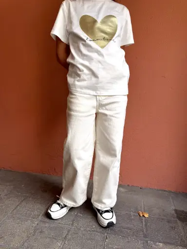 Mini jeans LINDSAY beige