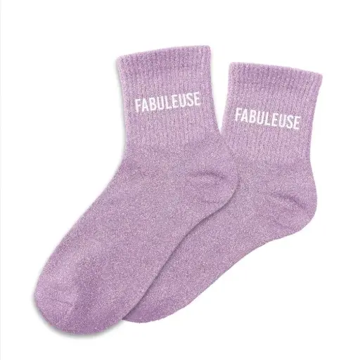 Chaussettes FABULEUSE à paillettes