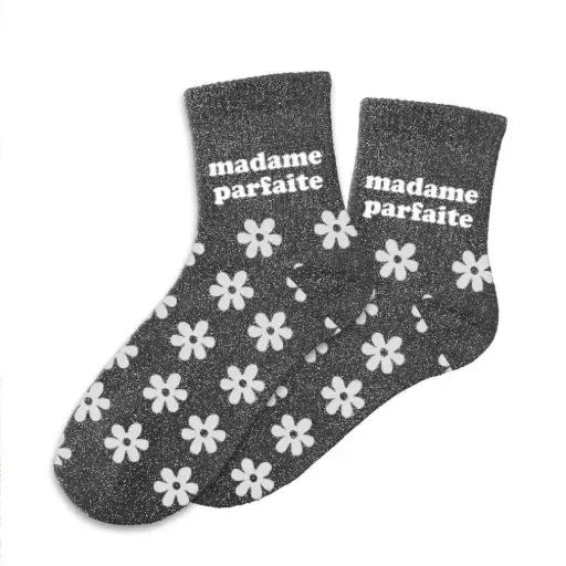 Chaussettes MADAME PARFAITE à paillettes