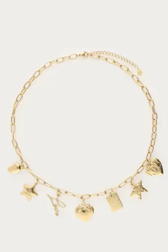 Collier EMY or à charms