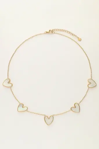 Collier FRANY or/nacre 