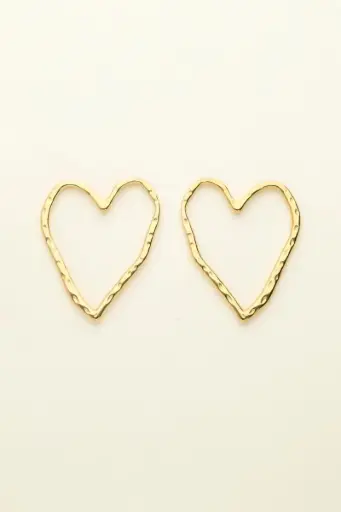 Boucles d'oreilles HARMONIE cœur 