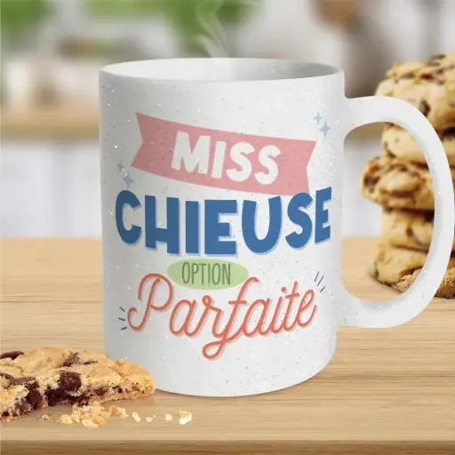 Tasse MISS CHIEUSE blanc