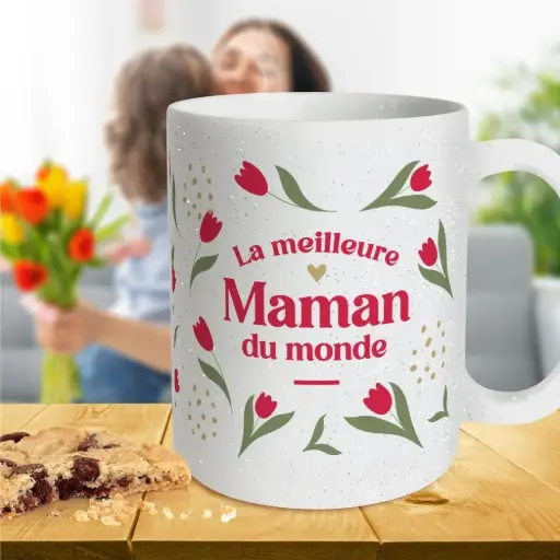 Tasse MAMAN blanc