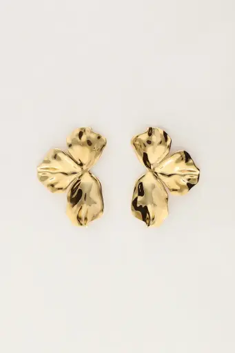 Boucles d'oreilles FLORY or